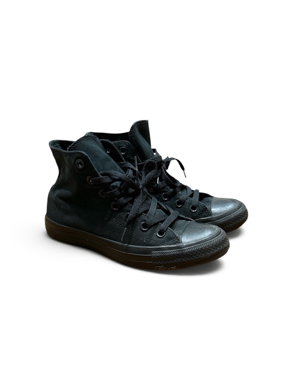 Converse Chuck Taylor All Star High Top Sneakers Monochrome Black Women 7/Men 5